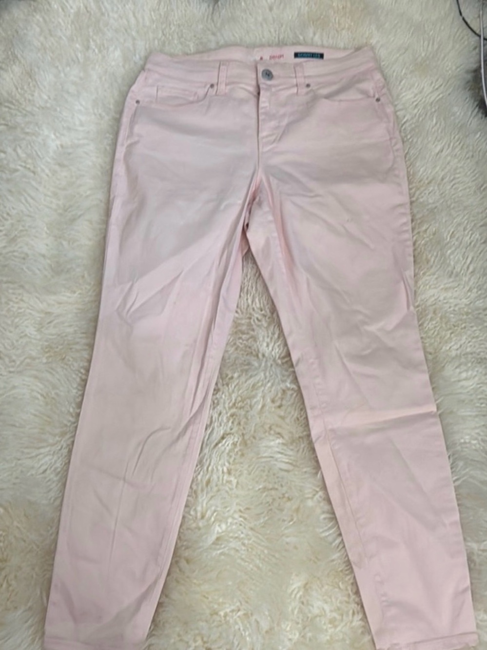 Style & Co. Pale Pink Skinny Jeans